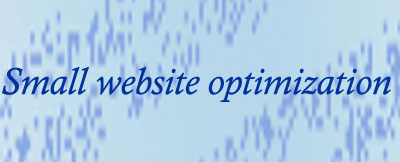 Small Website Optimization