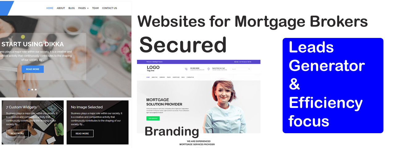 Websites for Mortgage Brokers