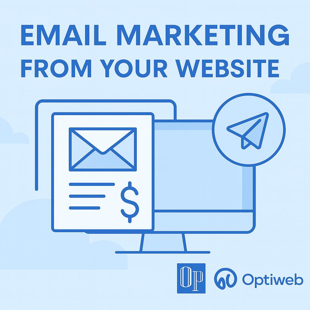 Email Marketing from your website