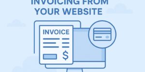 Invoicing from your website